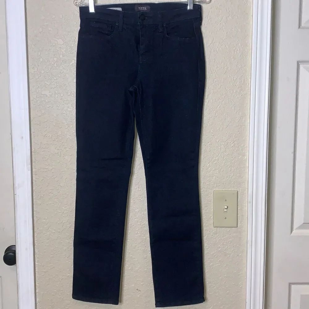 NYDJ Midnight Blue SHERI jeans, size 4